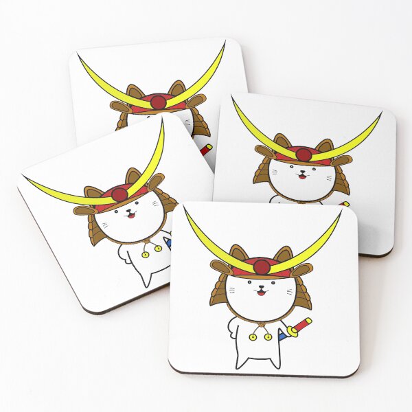 Item preview, Samurai Funny Proud Cat Character  designed and sold by DanielKiss02.