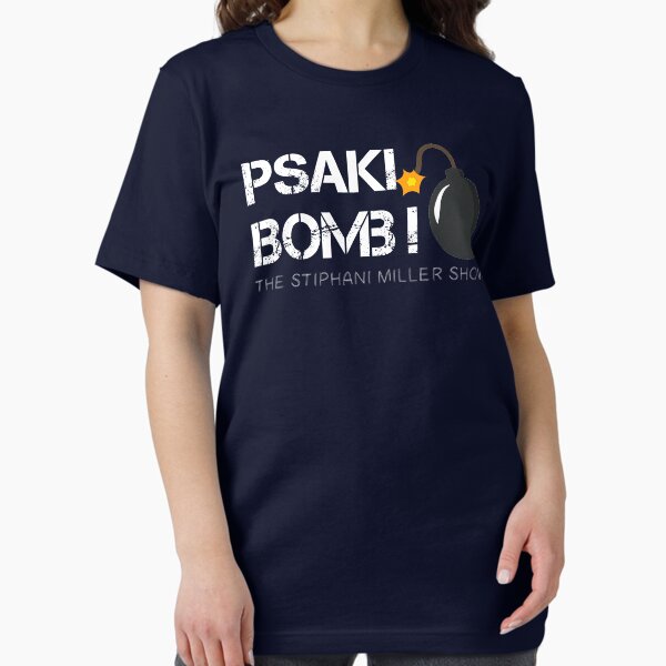 Item preview, PSAKI BOMB! Classic T shirt : funny gift shirt,  stephanie miller t-shirts designed and sold by charaf  ⭐ ⭐ ⭐ ⭐ ⭐ (+99).