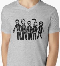 Misfits Lightning Men's V-Neck T-Shirt