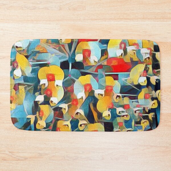 Item preview, Warm Colorful Mosaic Flowers designed and sold by Konstancja-.