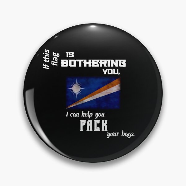 Item preview, Marshallese flag - pack your bags designed and sold by 2Girls1Shirt.