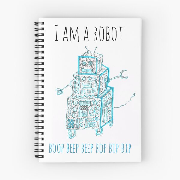 Item preview, I Am a Robot designed and sold by houseofwhitecat.