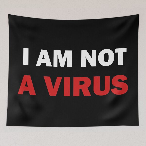 Item preview, I am not a Virus designed and sold by ValentinaHramov.