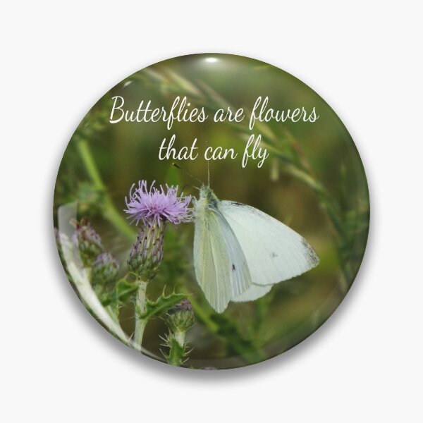 Item preview, Cabbage White Butterfly on Thistles designed and sold by tigerr.
