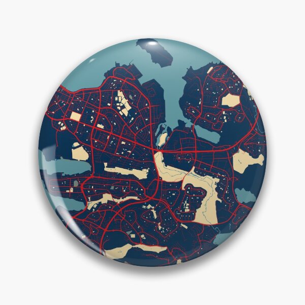 Item preview, Reykjavik City Map of Iceland - Hope designed and sold by deMAP.