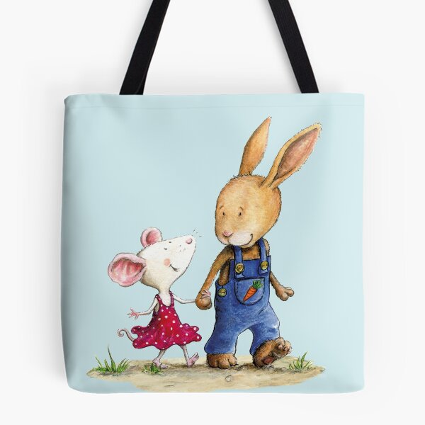 Item preview, Mausi and Hase are best friends designed and sold by Angela Kommoß.