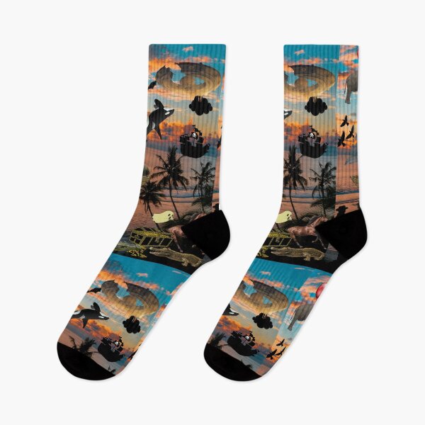 Item preview, Trippy cats on the sea designed and sold by luckyturtles.