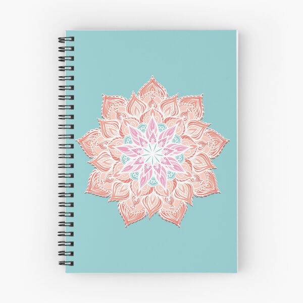 Item preview, Nine Pointed Mandala (Peach and Pink) designed and sold by squishyrainbow.