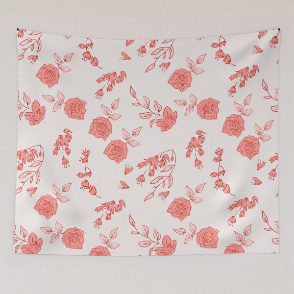 Item preview, pink rose pattern  designed and sold by venus-ian.
