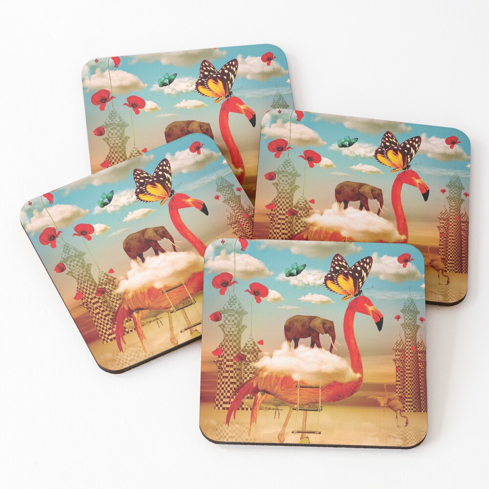 Item preview, Coasters (Set of 4) designed and sold by digidiart.