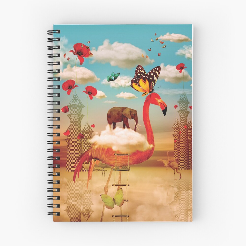 Item preview, Spiral Notebook designed and sold by digidiart.