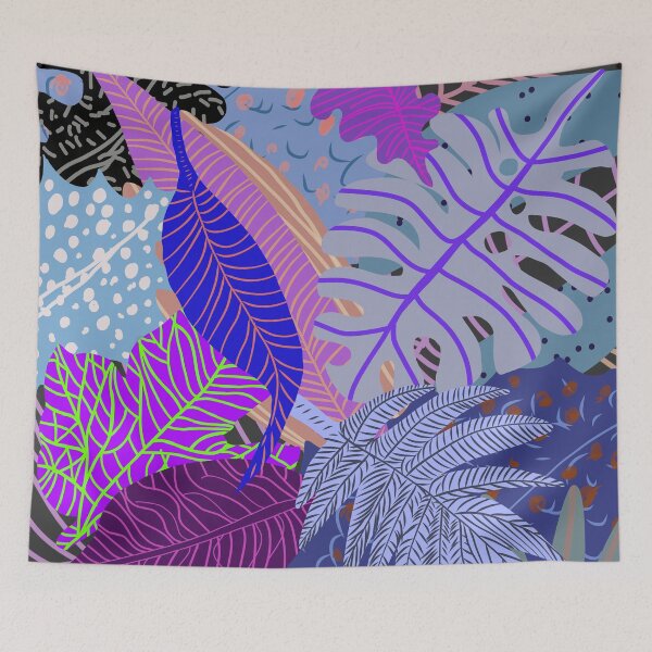 Item preview, Ultraviolet Fade Nature Leaves designed and sold by NOTSNIW ART.