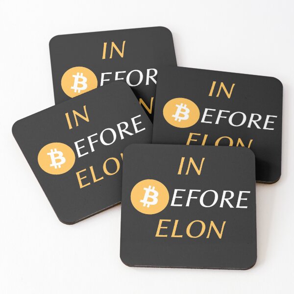 Item preview, In before Elon, bitcoin "in before Elon" designed and sold by sirina2796.
