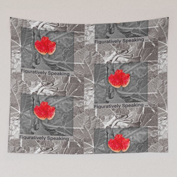 Item preview, Figuratively Speaking. Fig Art - Black, White ... and Red designed and sold by CreArtation.