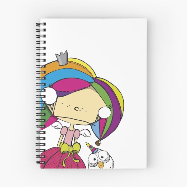 Item preview, Fairy princess and chicken unicorn designed and sold by fairytaleink.
