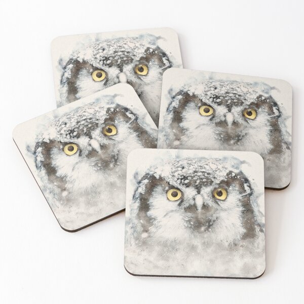 Item preview, Snowy Owl designed and sold by wazoosi.