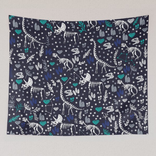 Item preview, Fossil Dinosaur Skeletons Pattern designed and sold by kapotka.