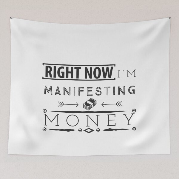 Item preview, Right now I'm manifesting money designed and sold by Dace Kļava.