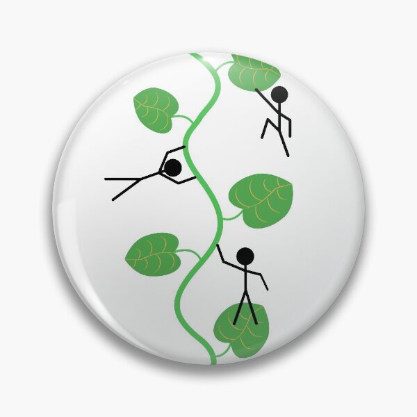 Item preview, Group of characters climbing a plant designed and sold by Martapp.