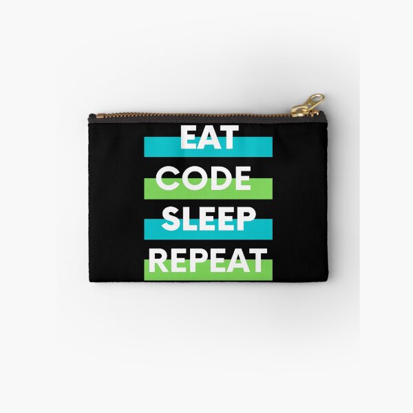 Item preview, Eat Code Sleep Repeat | Geek Collection designed and sold by Viombhte-Prints.