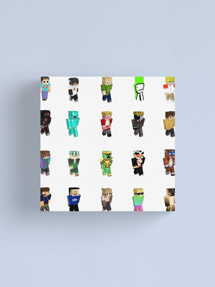 20 sticker pack dream smp extra large available canvas print by itsorangeblue redbubble