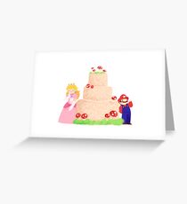 Smash Food - Toadstool Cake Greeting Card