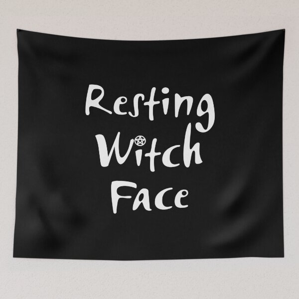 Item preview, Resting Witch Face Cheeky Witch® designed and sold by cheekywitch.