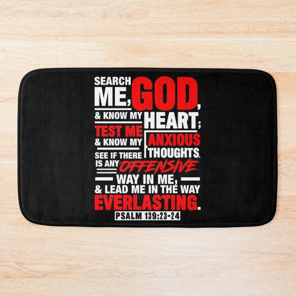 Item preview, Psalm 139:23-24 designed and sold by plushism.