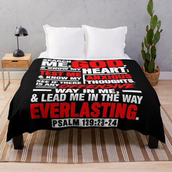 Item preview, Psalm 139:23-24 designed and sold by plushism.