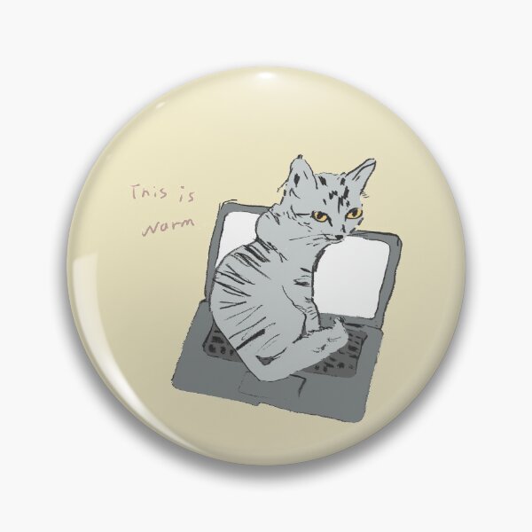 Item preview, Cat on the computer designed and sold by Shokojinho.