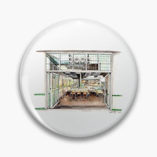 Item preview, The Good Place Restaurant designed and sold by dairiecillust.