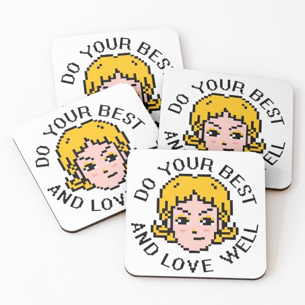 Item preview, Do Your Best And Love Well black designed and sold by 8bitfiction.