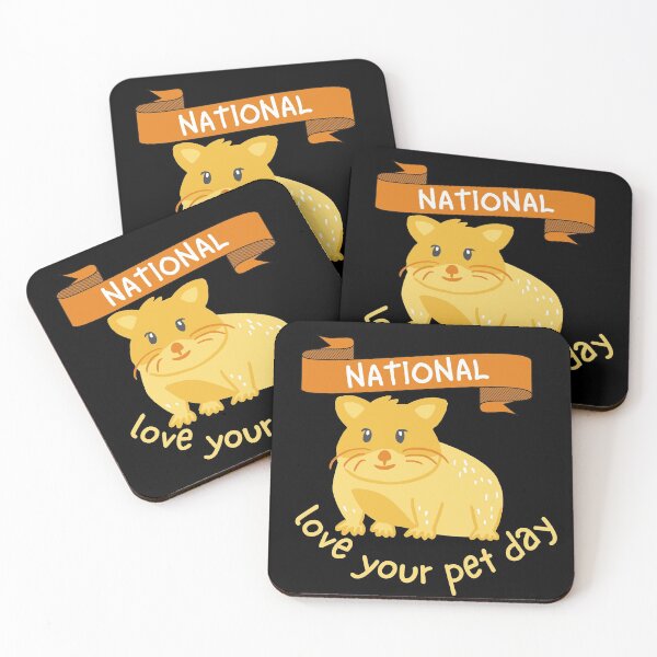 Item preview, Hamster National love your pet day designed and sold by dreamofdenim.