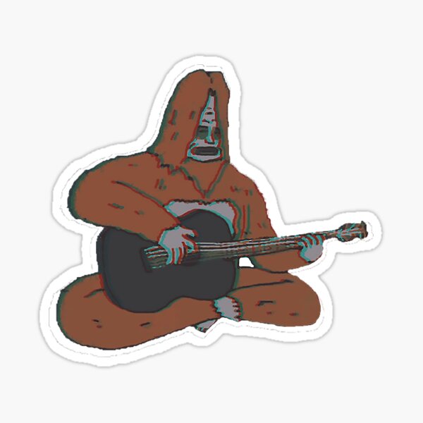 Sassy the sasquatch  Sticker for Sale by SturgesC