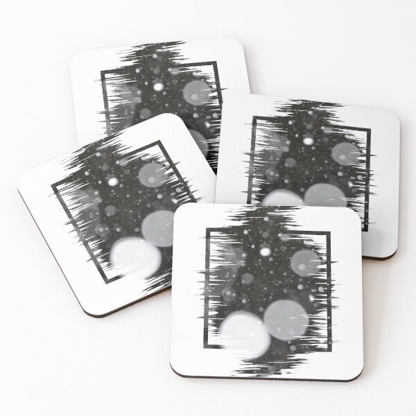 Item preview, Bubbles Abstarct Frame Glitch Texture Design designed and sold by GRAYPics.