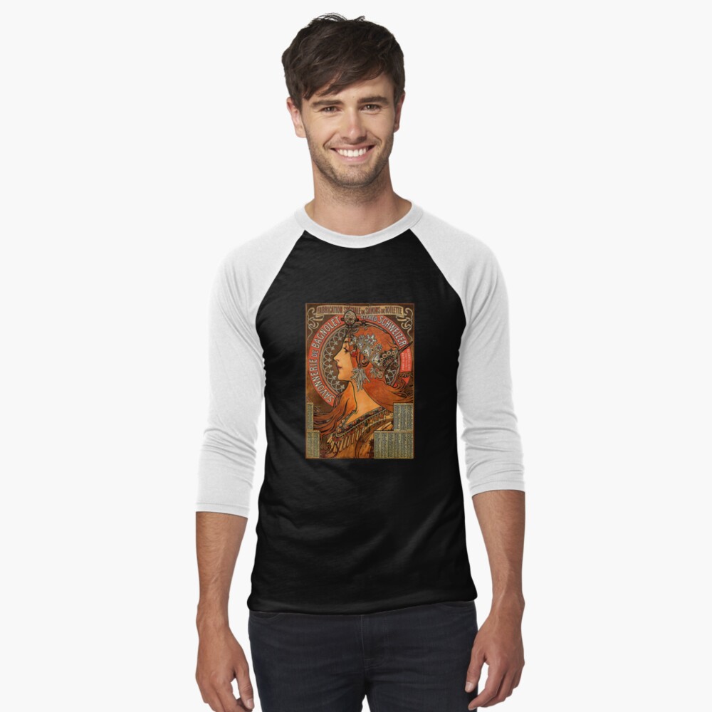 Item preview, Baseball ¾ Sleeve T-Shirt designed and sold by RozAbellera.