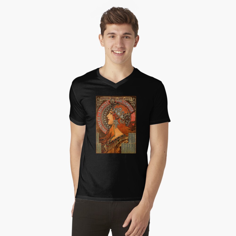 Item preview, V-Neck T-Shirt designed and sold by RozAbellera.