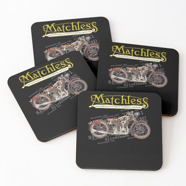 Item preview, Matchless Motorcycles Silverhawk designed and sold by RedLonelyStars.