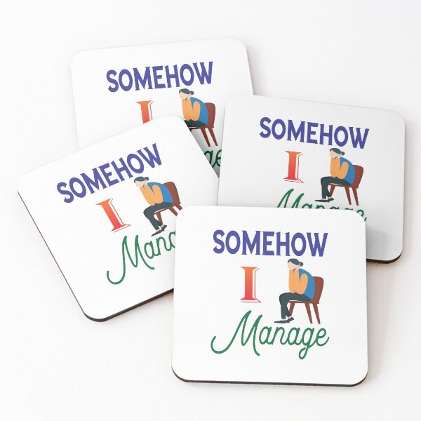 Item preview, Somehow I Manage - Somehow I Manage Graphic and Sticker Pack designed and sold by WilsonCreekArts.