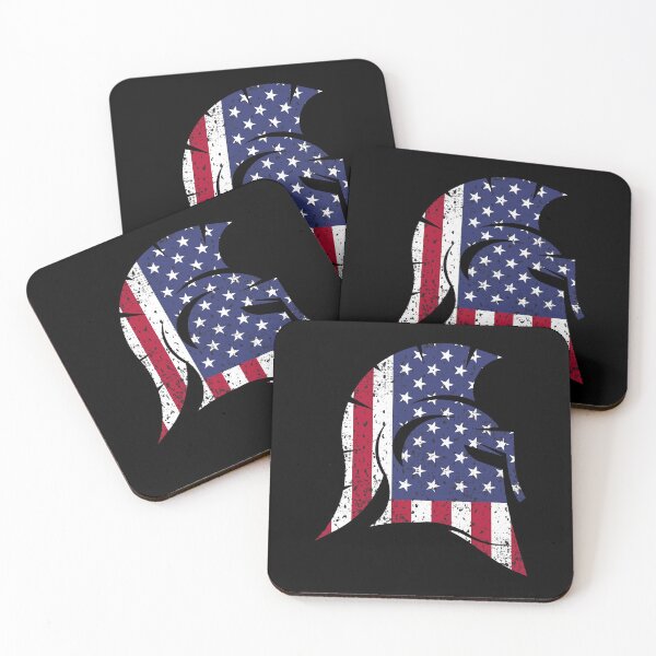 Item preview, USA Flag American Pride Spartan Helmet  designed and sold by odrito.