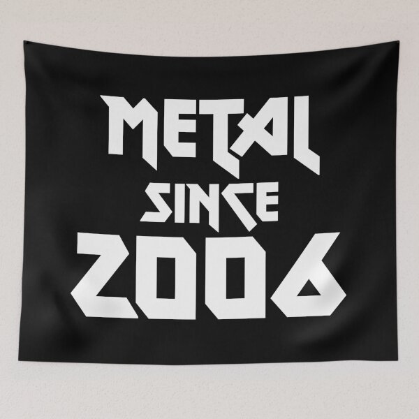 Item preview, Gift for 15 Year Old Metal Since 2006 15th Birthday designed and sold by WPahat.