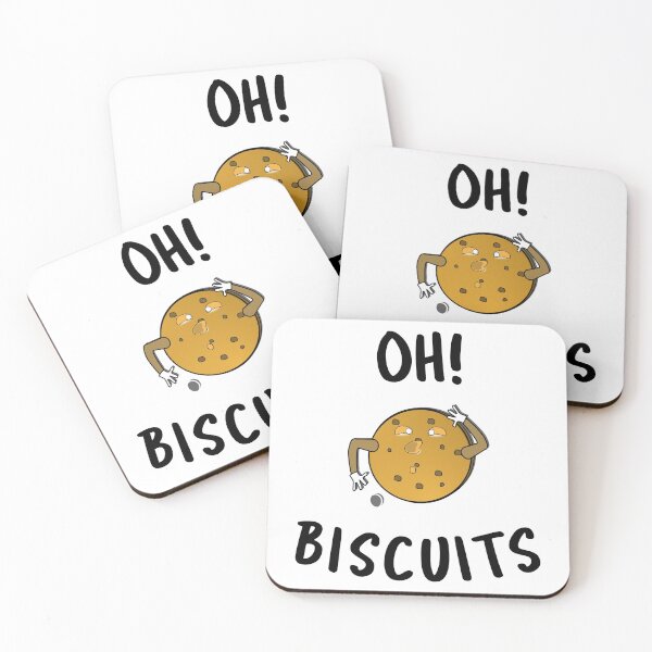 Item preview, Oh Biscuits funny quote designed and sold by DARBOL-DESIGN.