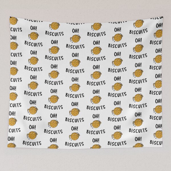 Aperçu de l'œuvre Oh Biscuits citation drôle créée et vendue par DARBOL-DESIGN.