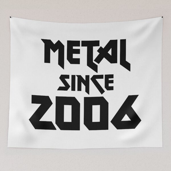 Item preview, Gift for 15 Year Old Metal Since 2006 15th Birthday designed and sold by WPahat.