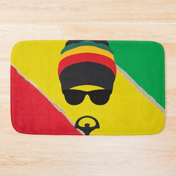 Aperçu de l'œuvre Figurine Rastaman avec des lunettes de soleil et de bonnes vibrations créée et vendue par cheeseonbread.