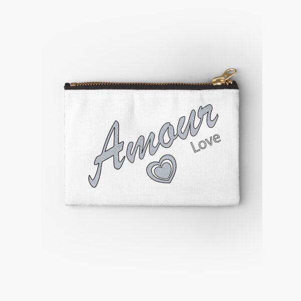 Item preview, Amour Love with Calligraphy and Modern Heart designed and sold by CJAura by Claire Jane Johnson.