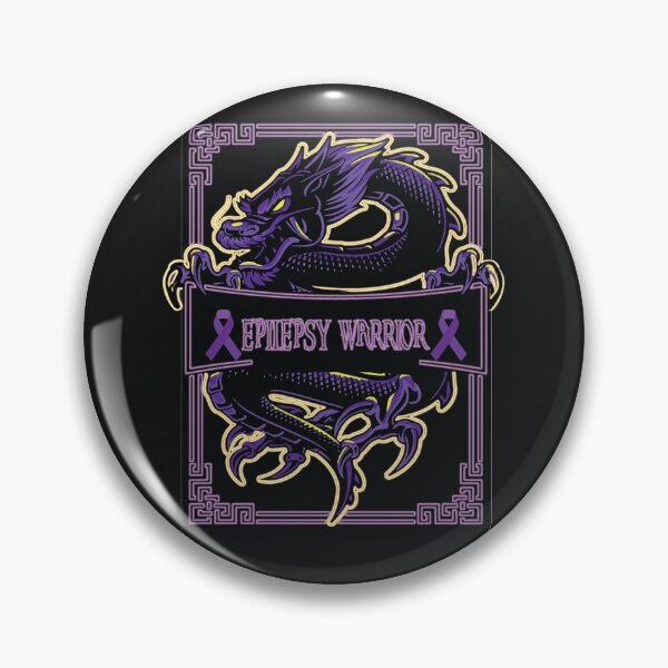 Item preview, Strong as a Dragon Epilepsy Warrior designed and sold by TammiPrez.