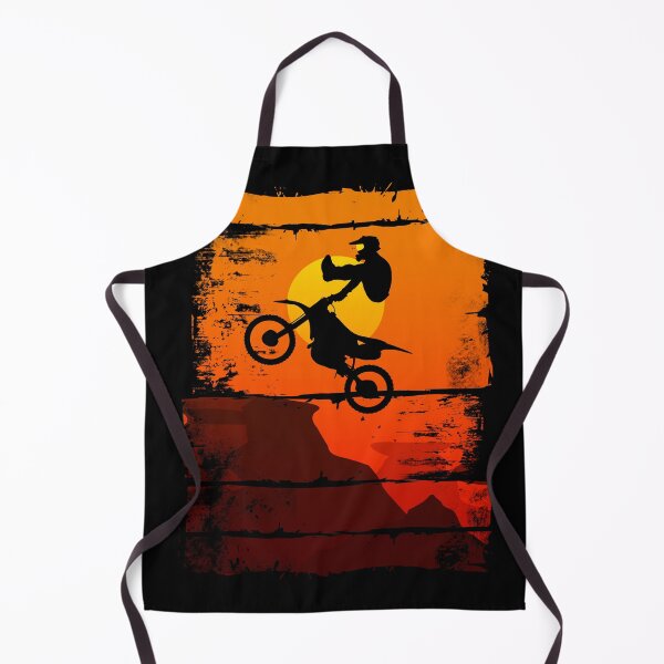 Item preview, Motocross Mountain Jumping Sunset designed and sold by RedLonelyStars.