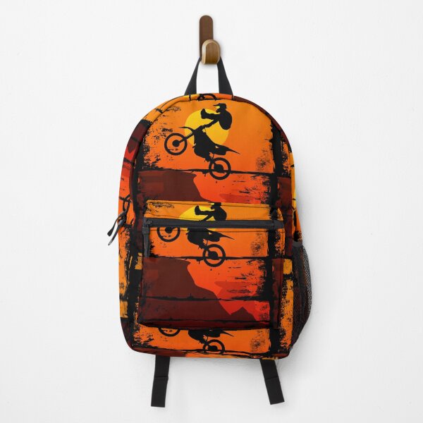 Item preview, Motocross Mountain Jumping Sunset designed and sold by RedLonelyStars.