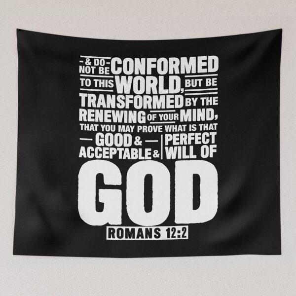 Item preview, Romans 12:2 designed and sold by plushism.
